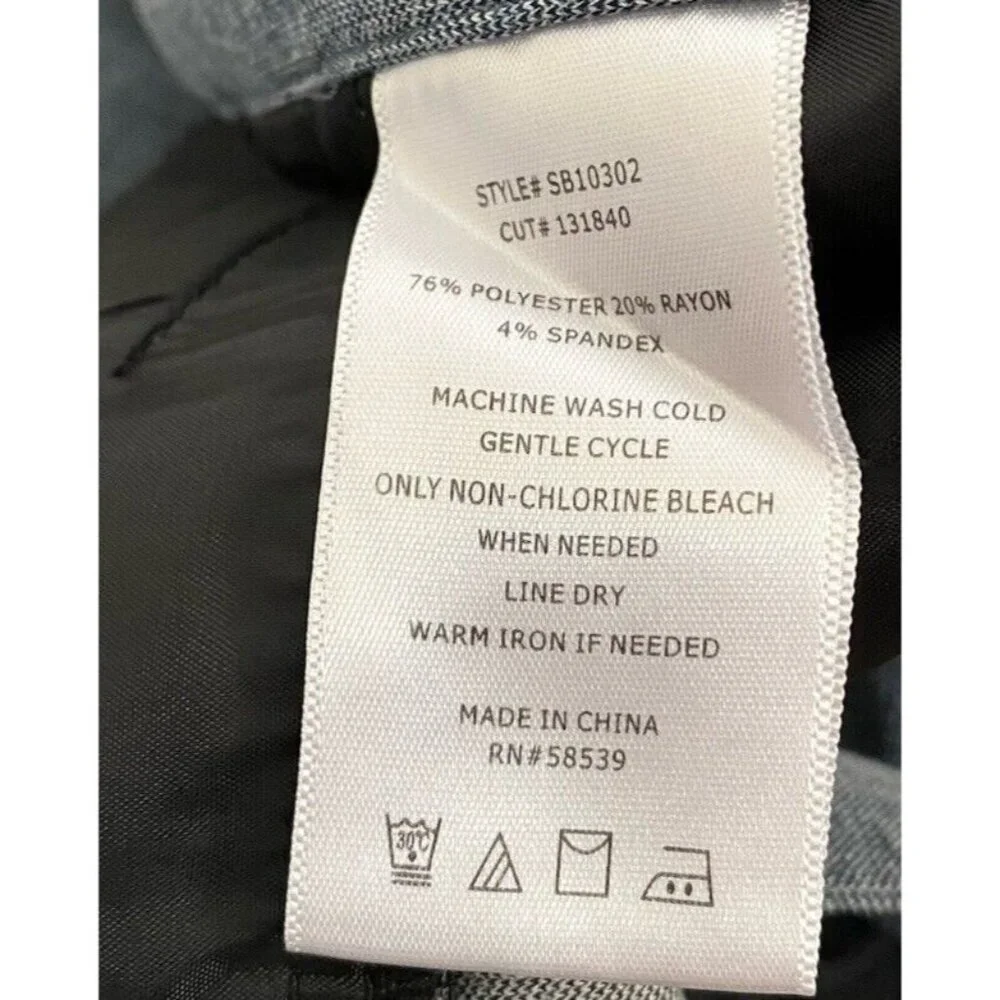 KUT from‎ Kloth Womens Blue Dress Pants Very Stretchy Size 10 Business Casual - Picture 5 of 5